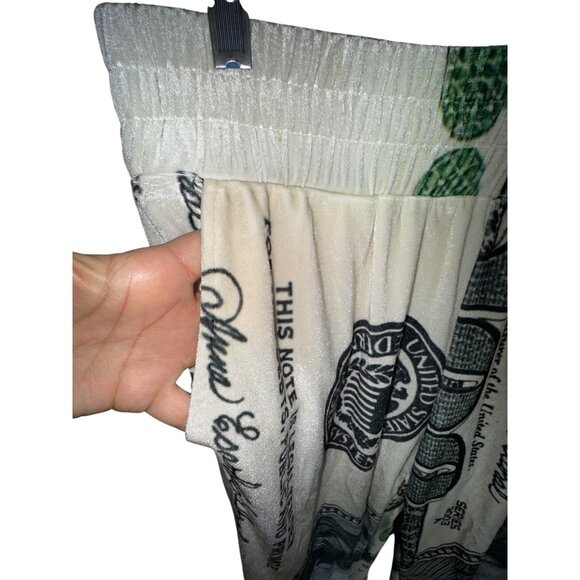 Money-Print Fashion Nova Velour Luxury Two-Piece Set Sweat Suit Size XL Cool Hot - Picture 4 of 8